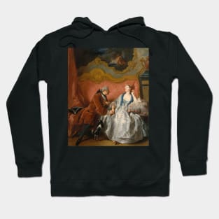 The Declaration of Love by Jean-Francois de Troy Hoodie